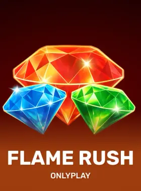 Flame Rush game in the casino Ruby Reels lobby
